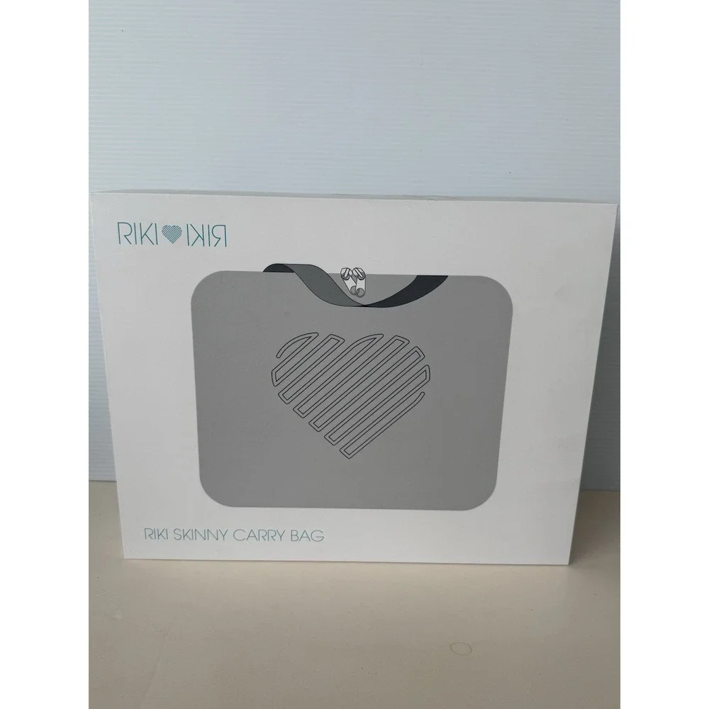 Riki Skinny Carry Bag Large Size NEW IN BOX Gray Foam Inserts Travel